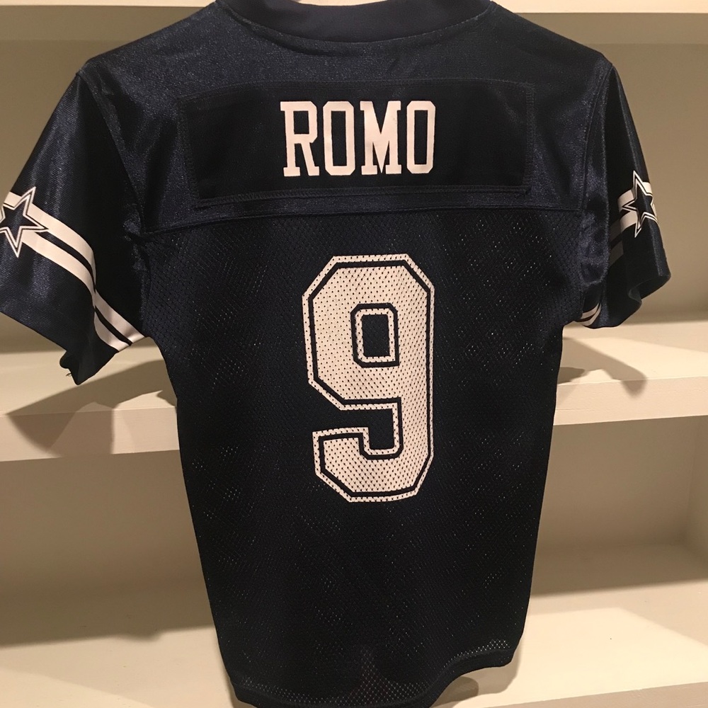 Dallas Cowboys youth Large Tony Romo Jersey Mint🔥